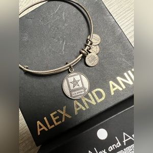 Alex and ani army bracelet